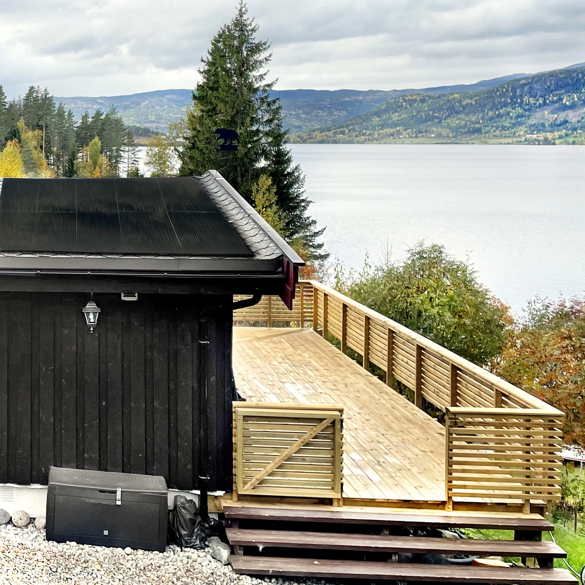 Solcelleanlegg Grid 3,6kW Papptak 3 Solcelleanlegg Grid 3,6kW Papptak