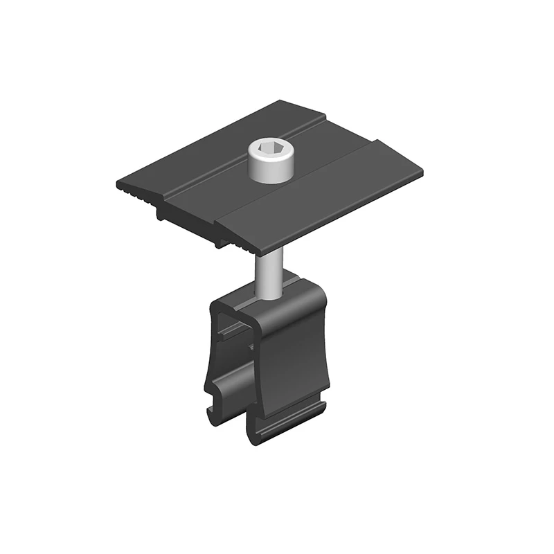 Festeklamme Solfix, Dobbel, 35 Mm -black 3 Festeklamme Solfix, Dobbel, 35 Mm -black