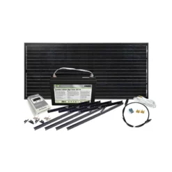 Solcelleanlegg Oppgraderingpakke 185 Watt Litium