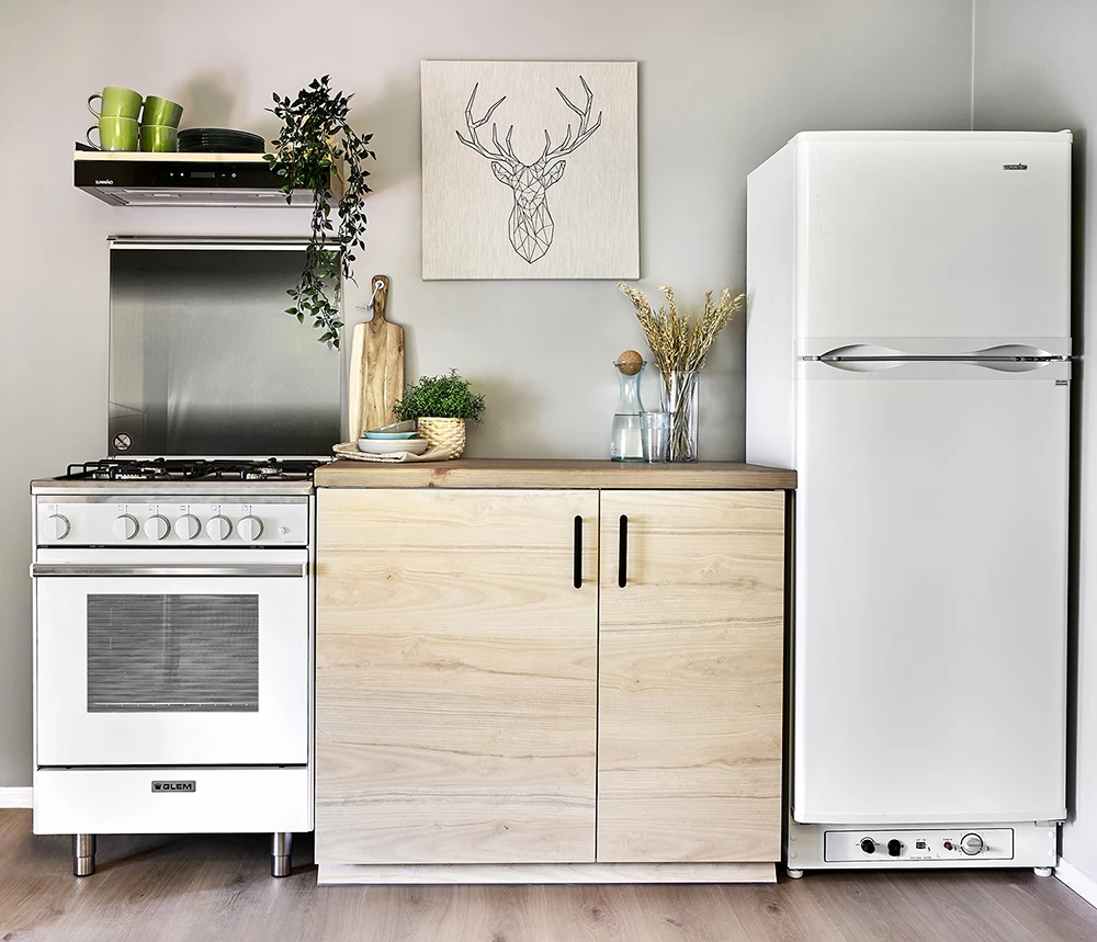 Gasskomfyr Elegance - Hvit, 60cm 4 Gasskomfyr Elegance - Hvit, 60cm - Bilde 2