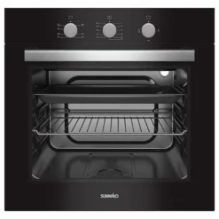 Innbyggingsovn Gass Chef, Sort