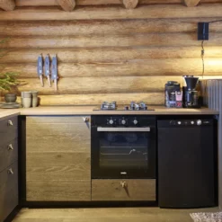 Innbyggingsovn Gass Chef, Sort -Møbler Salg 2024 360120 2