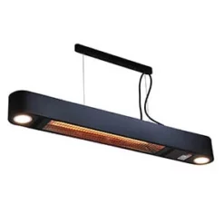 Terrassevarmer Takhengt, Elektrisk, Sort