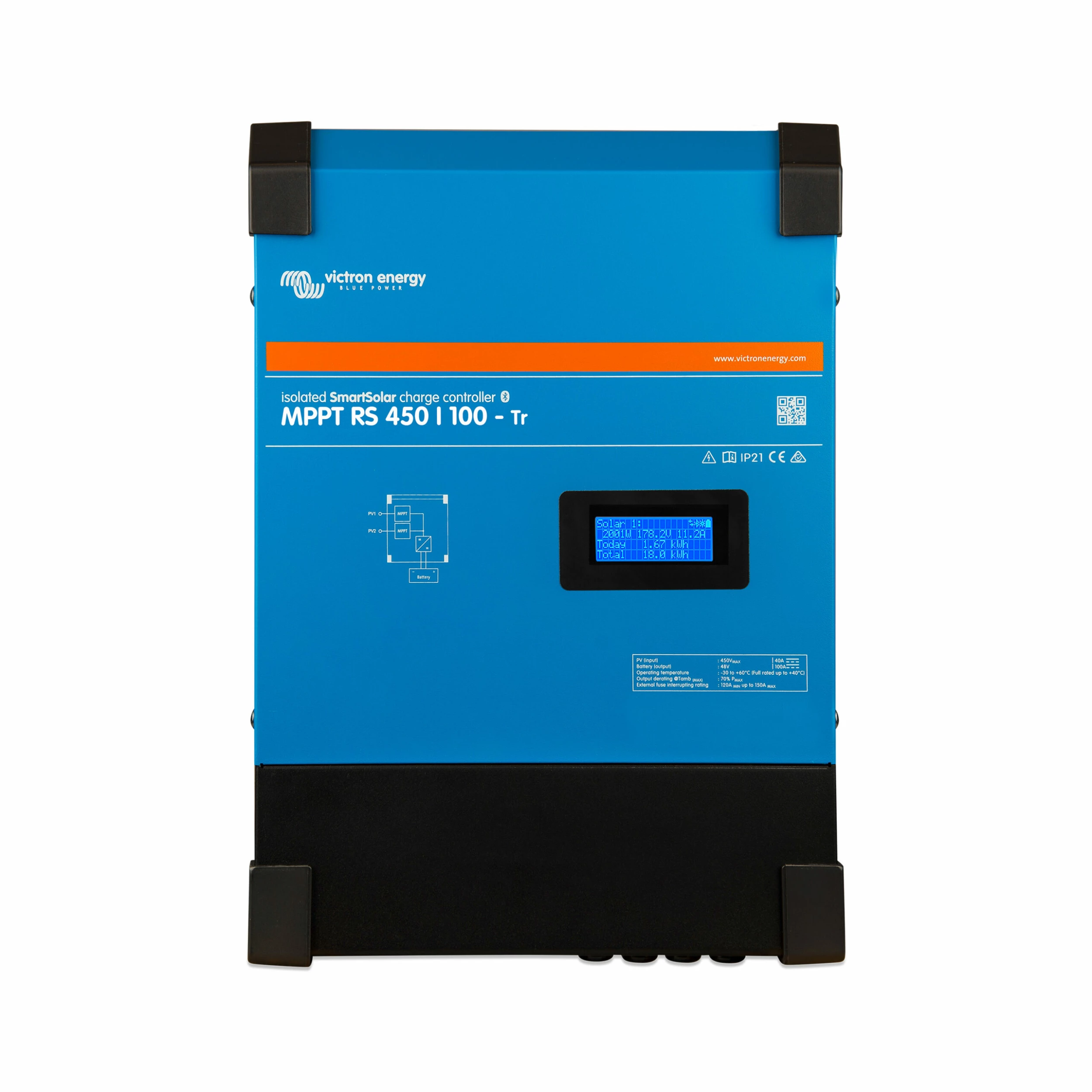 Solcelleregulator Victron SmartSolar MPPT RS 450/100 3 Solcelleregulator Victron SmartSolar MPPT RS 450/100