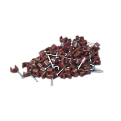 Kabelklips 2 X 2,5 Mm2 - 2 X 4 Mm2 Kabel, Brun