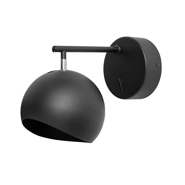 Vegglampe Design Curve Black, 12 Volt 3 Vegglampe Design Curve Black, 12 Volt