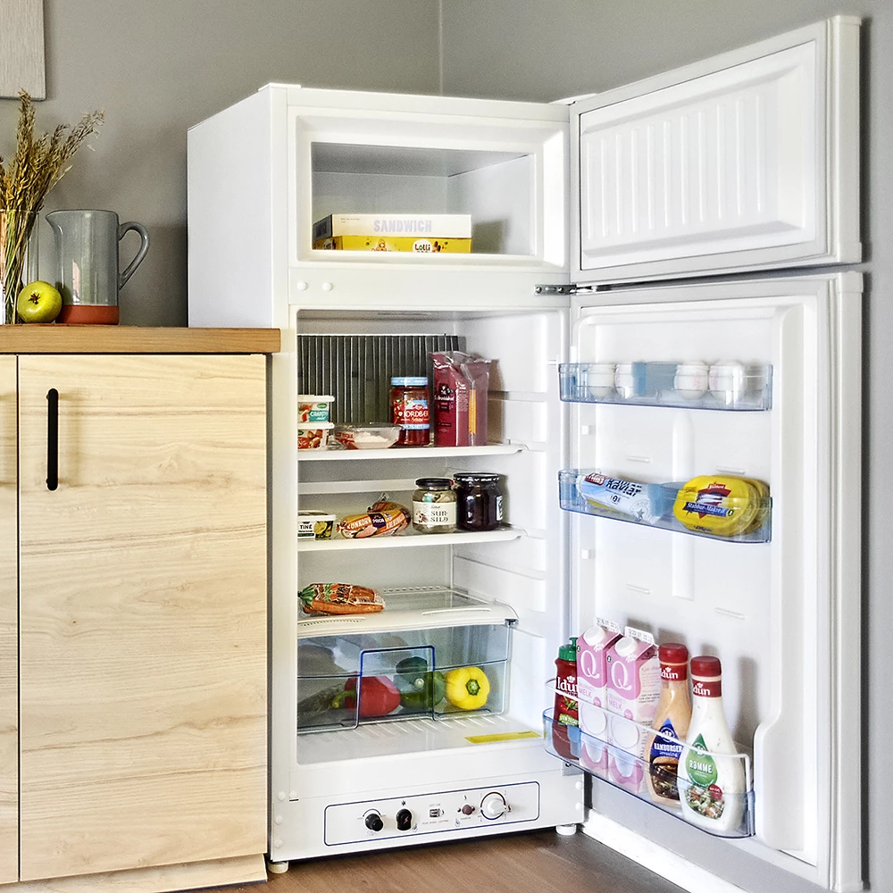 Gasskjøleskap Ventus 168 - Hvit 4 Gasskjøleskap Ventus 168 - Hvit - Bilde 2